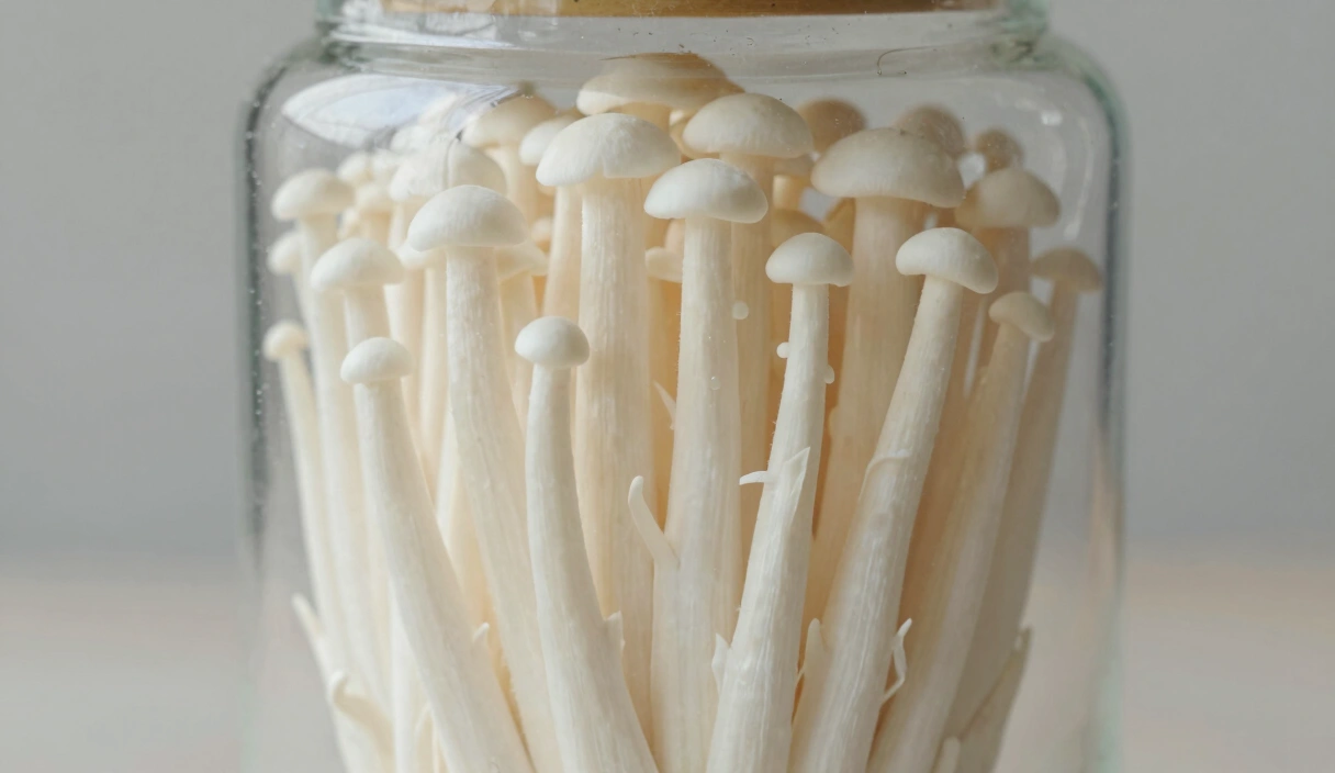 Enoki Mushroom Mastery: Engineering Morphology and Cold-Weather Yields