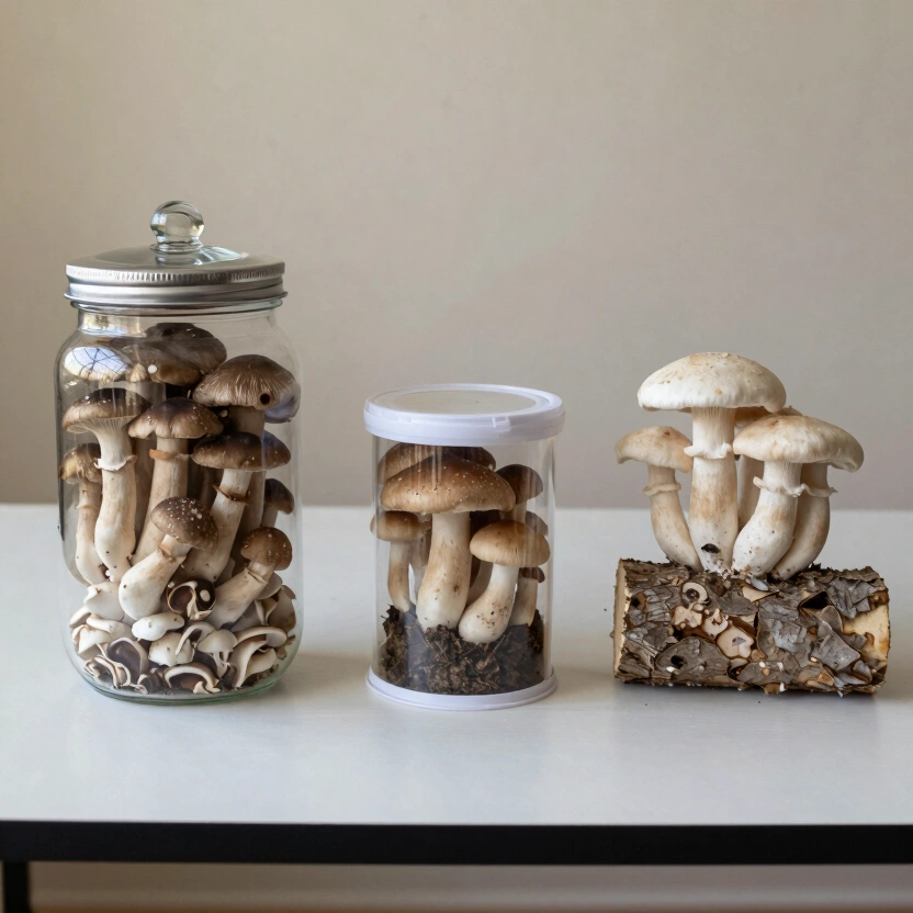 Mushroom Cultivation Teks Comparison